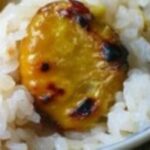 焼き栗おこわ